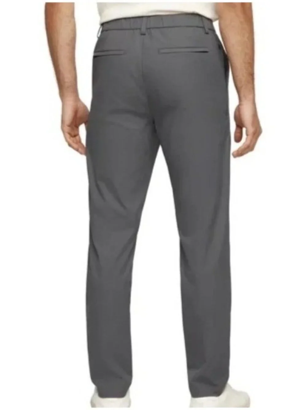 NWT Banana Republic Men's 38x34 Gray Commuter Flex Tech Pants